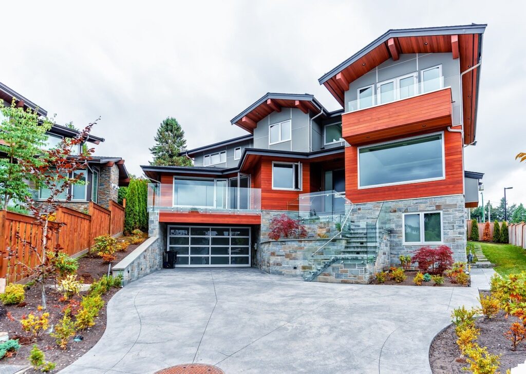 beautiful home with balcony