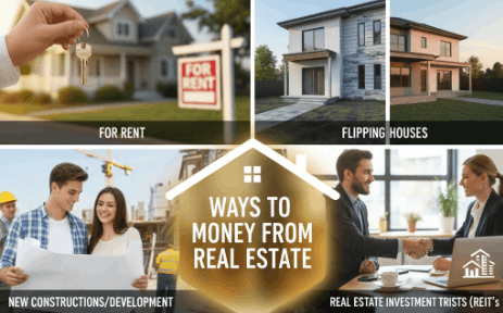 ways to earn money from real estate