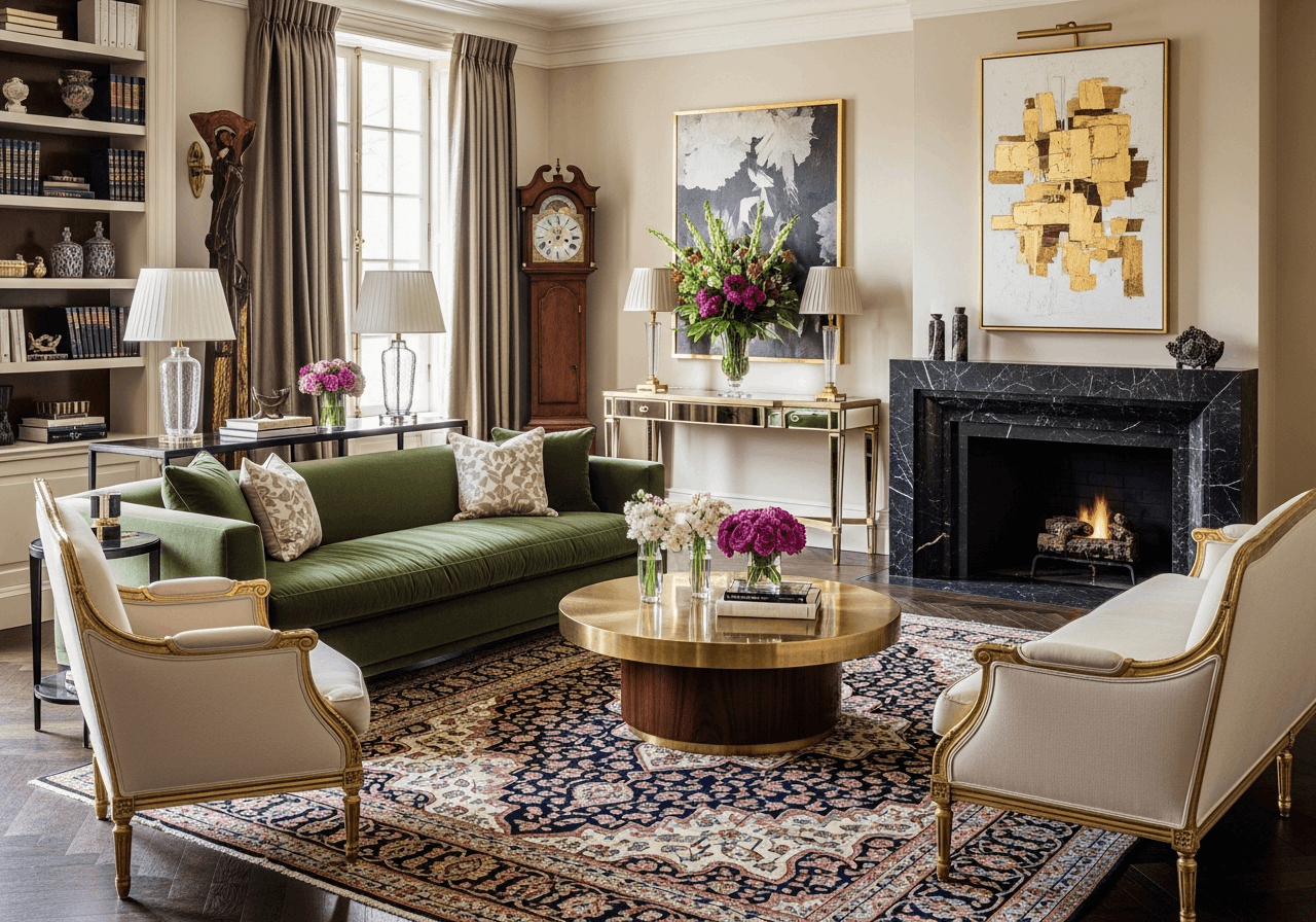 Smart luxury furniture placement tips