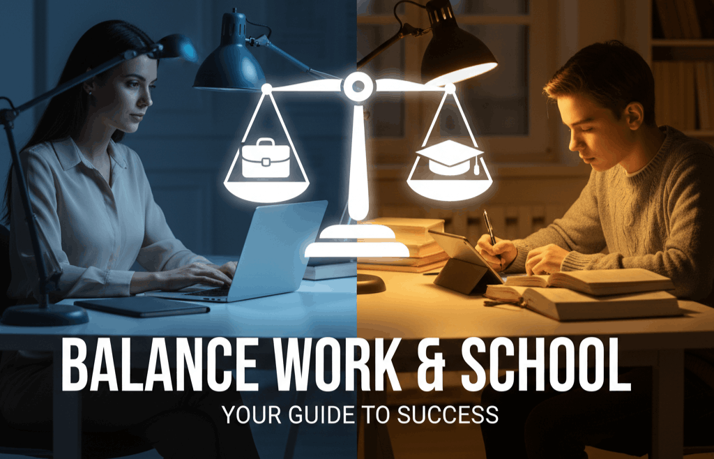 Mastering the work-school balance requires a clear system, like the Priority Hierarchy, to manage decision fatigue.