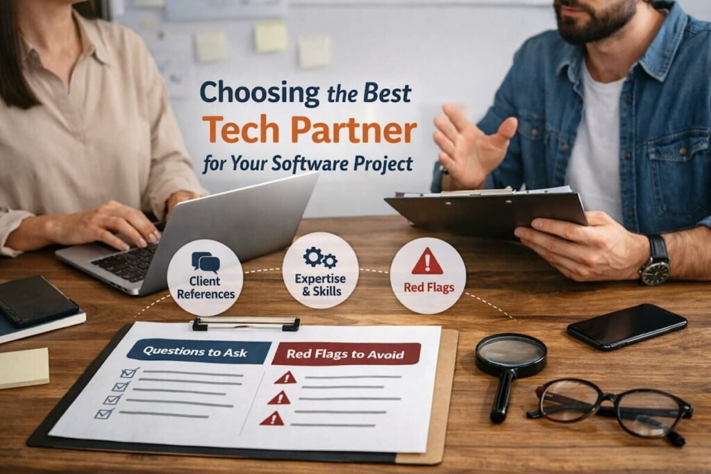how to choose the right technology partner for your software project