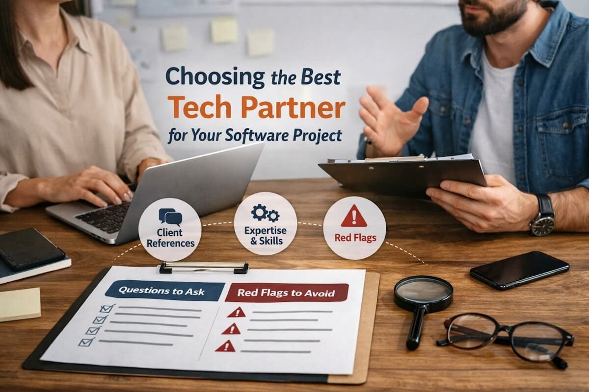 how to choose the right technology partner for your software project